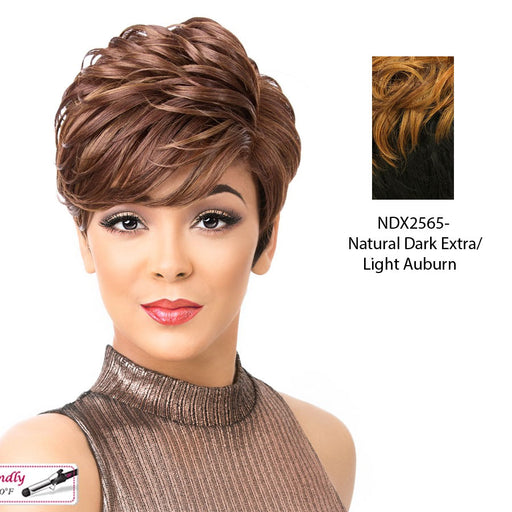 Heat Friendly Synthetic Wig Joo,Natural dark extra/light auburn