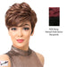 Heat Friendly Synthetic Wig Joo,Natural dark extra/burgundy