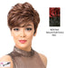 Heat Friendly Synthetic Wig Joo,Natural dark extra/red