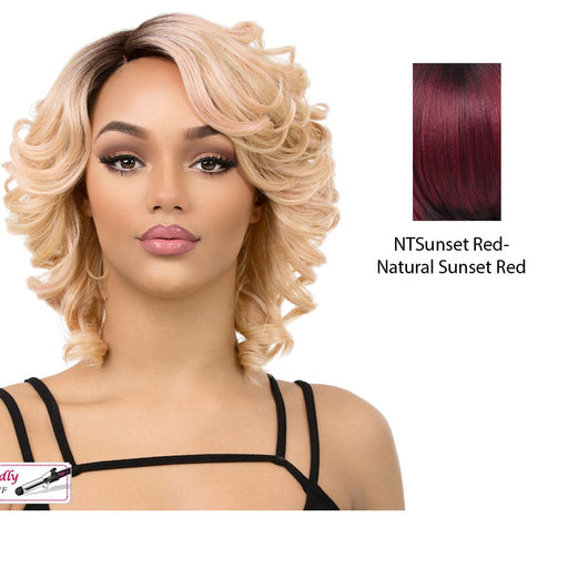 Magic Heat Friendly Synthetic Wig,NT SUNSET RED