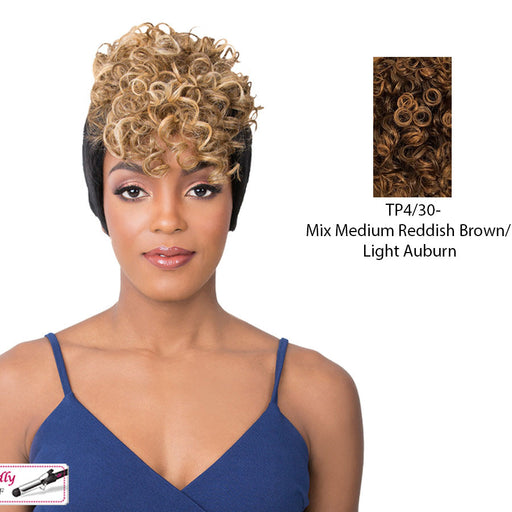 Iron Friendly, Most Realistic Parting, 4 Inch Two Side Lace Part Wigs,TP4/30
