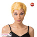 Nuna Synthetic Hair Wig,Mustard