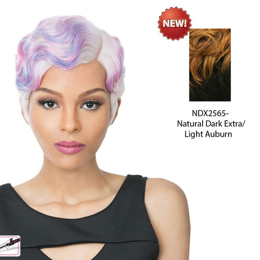Nuna Synthetic Hair Wig,Natural dark extra/light auburn