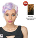 Nuna Synthetic Hair Wig,Natural dark extra/light auburn