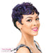 Nuna Synthetic Hair Wig,Natural dark extra/blueberry