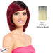 Synthetic Futura Full Wig Orchid,Off black roots with bright platinum blonde