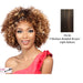 Synthetic Hair Wig Otto,Medium brown base with light auburn highlights