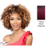 Synthetic Hair Wig Otto,Black roots with burgundy