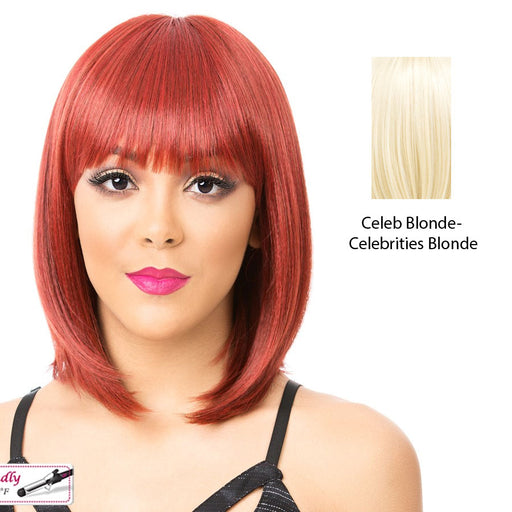 Super Star Heat Friendly Synthetic Wig,CELEB BLONDE