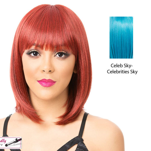 Super Star Heat Friendly Synthetic Wig,CELEB SKY