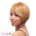 Sycamore Lace Front Wig,Two tone frost blend of honey blonde and deep gold layer over dark auburn bottom