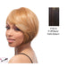 Sycamore Lace Front Wig,Off black base with dark auburn highlights