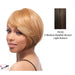 Sycamore Lace Front Wig,Medium brown base with light auburn highlights