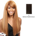 Taji Heat Friendly Synthetic Wig,Dark brown