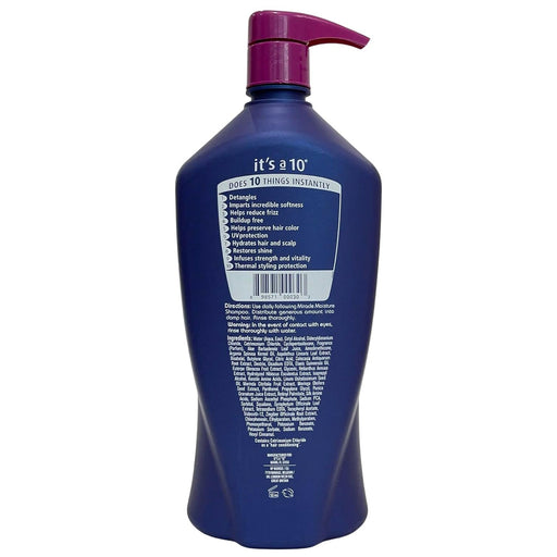 It Is A 10 Miracle Daily Conditioner, 33 oz