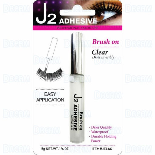 J2 Eyelash Adhesive Clear Black