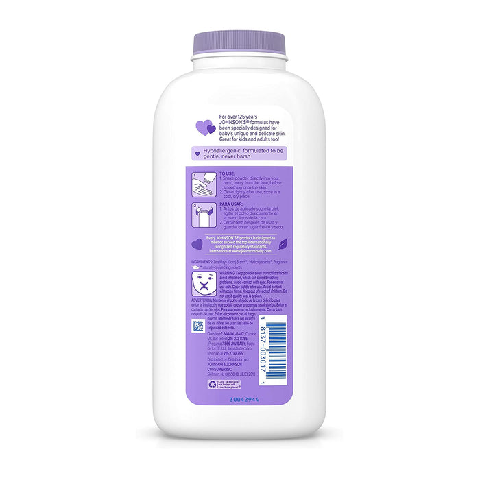 Johnson's Baby Powder Calming Lavender, 15 Oz.