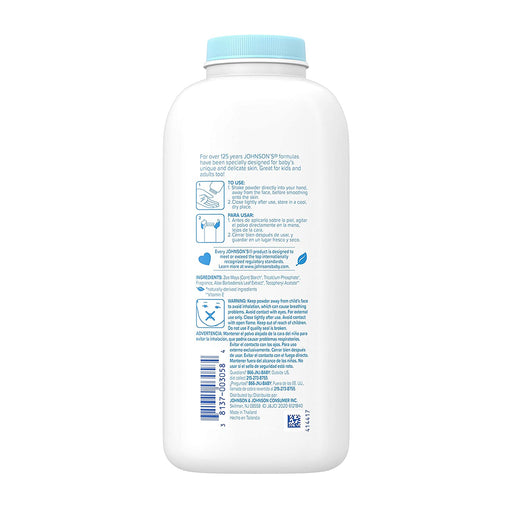 Johnson's Aloe Vitamin E Baby Powder 15 oz