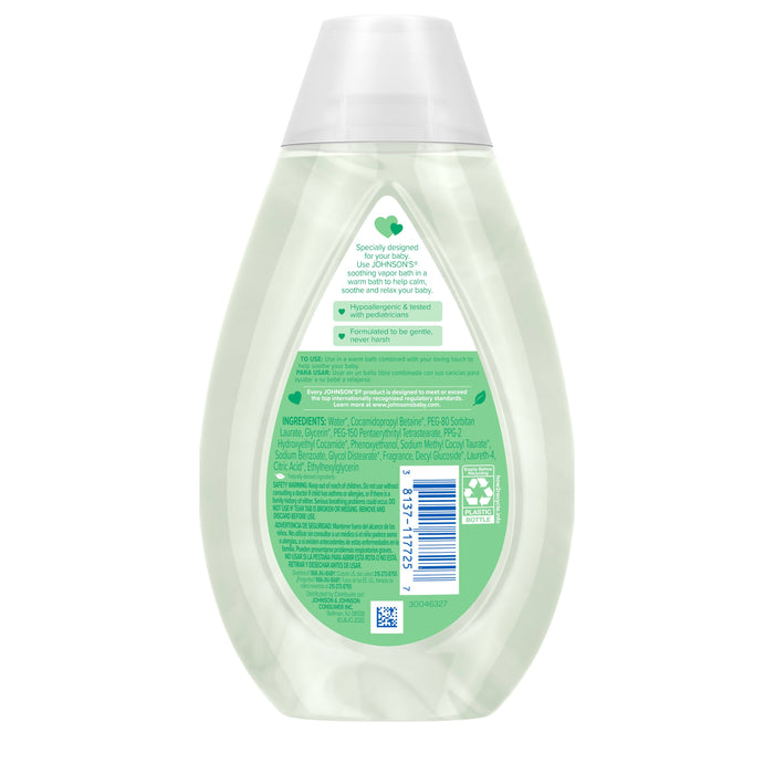 Johnson's Baby Vapor Bath, Soothing Aromas to Relax and Comfort Babies, Hypoallergenic, 13.6 oz