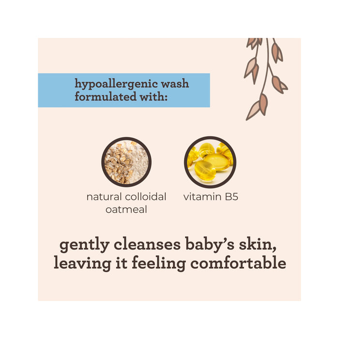 Aveeno Moisturizing Wash, Cleansing Therapy, Baby, 8 oz