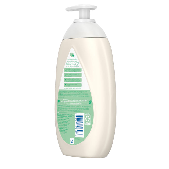 Johnson's Baby Skin Nourish Moisturizing Baby Lotion with Aloe Vera Scent & Vitamin E, 16.9 oz