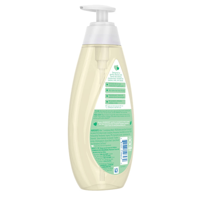 Johnson's Baby Skin Nourishing Moisture Baby Body Wash with Aloe Scent & Vitamin E, 20.3 oz