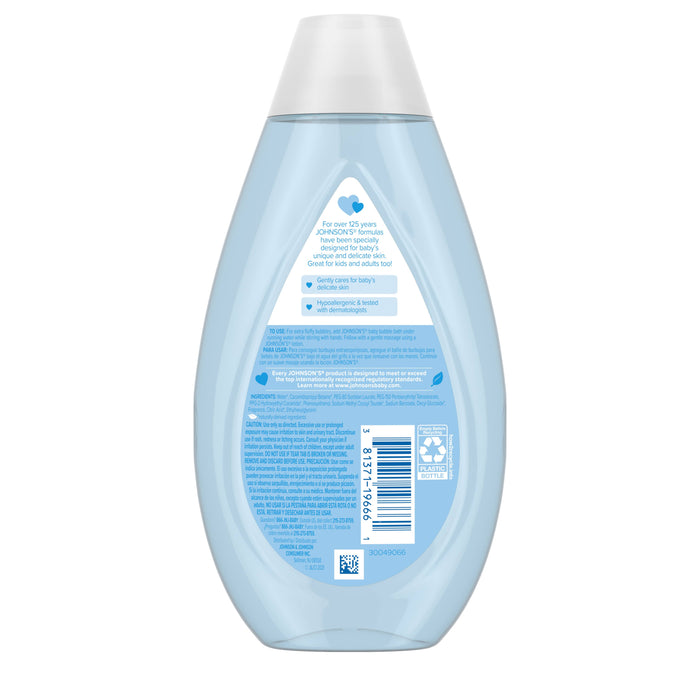 Johnson's Baby Bubble Bath for Gentle Baby Skin Care, 13.6 oz