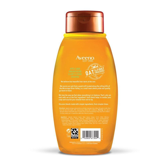 Aveeno Scalp Soothing Apple Cider Vinegar Blend Shampoo, 12 Oz.