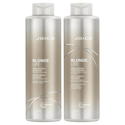 Joico Blonde Life Holiday Liter Duo, Shampoo, Conditioner Set
