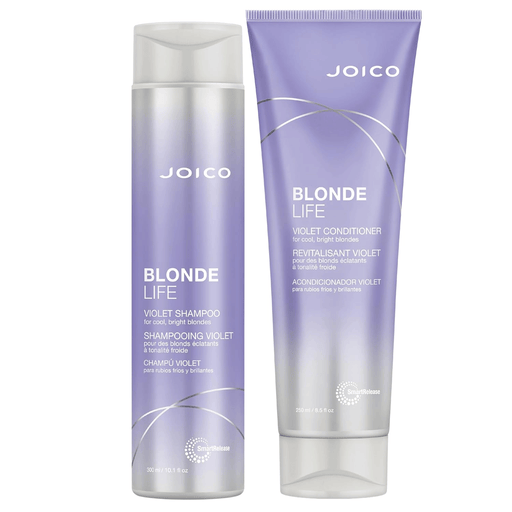 Joico Blonde Life Holiday Liter Violet Holiday Duo, Shampoo, Conditioner Set