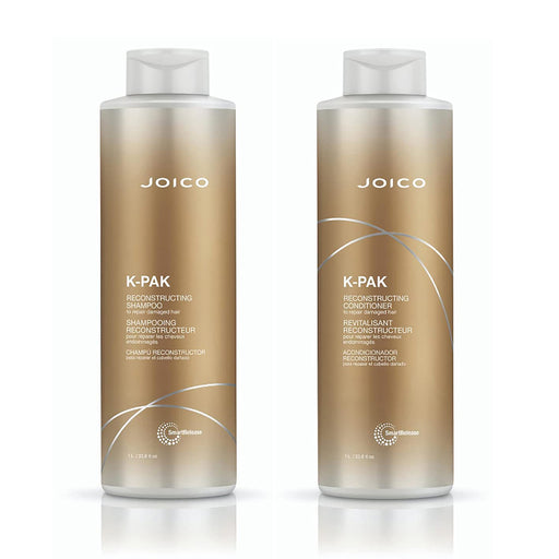 Joico K-PAK Reconstructing Liter Duo, Shampoo, Conditioner Set
