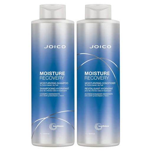 Joico Moisture Recovery Liter Duo, Shampoo, Conditioner Set
