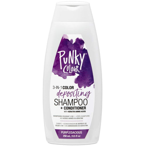 Punky Color 3-in-1 Color Depositing Shampoo Conditioner Purpledacious 8.5 Oz.