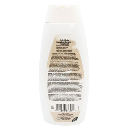 Punky Colour Mochanificent 3-IN-1 Color Depositing Shampoo and Conditioner, Mochanificent, 8.5 Oz.