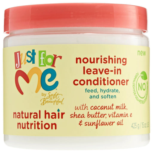 Just For Me Hair Nutrition Nourishng Leave In Conditioner, 15 Oz.