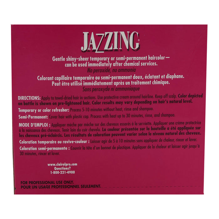 Clairol Jazzing Temporary Hair Color 94 Ebony 3 Oz.