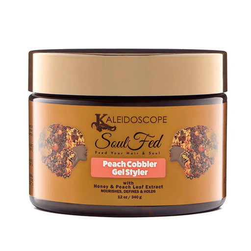 Kaleidoscope SoulFed Peach Cobbler Hair Gel Styler, 12 Oz