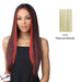 Synthetic Lace Part Wig Kahlo,Platinum blonde