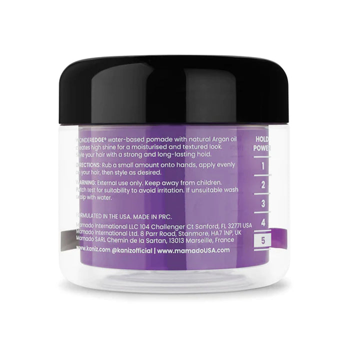 Kaniz Wonder Edge Water Based Pomade Grape, 4 Oz.