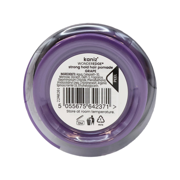 Kaniz Wonder Edge Water Based Pomade Grape, 4 Oz.