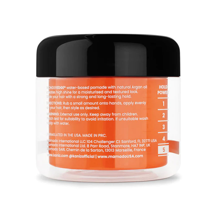 Kaniz Wonder Edge Water Based Pomade, Pineapple, 4 Oz.