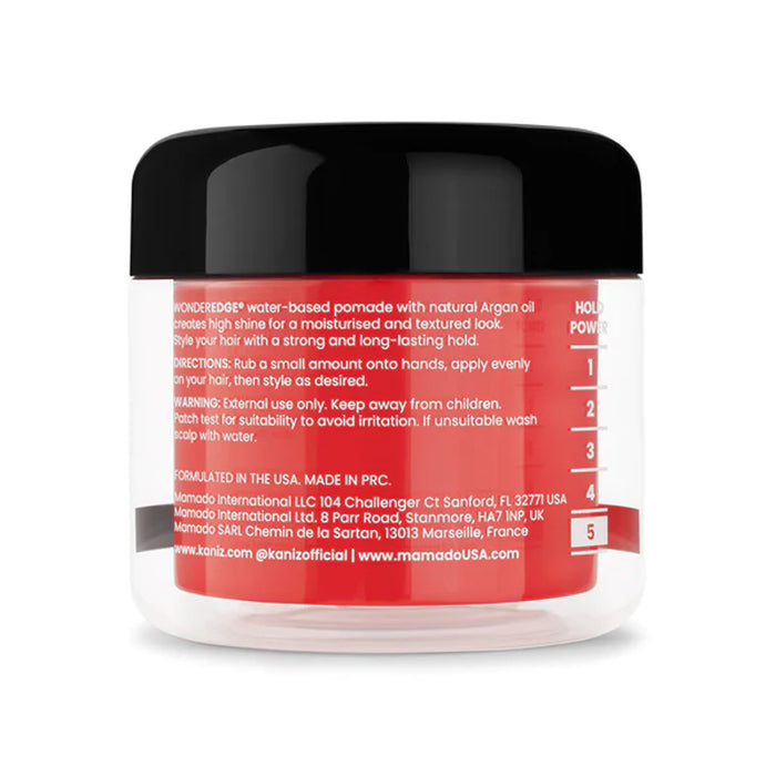 Kaniz Wonder Edge Water Based Pomade Strawberry, 4 Oz.