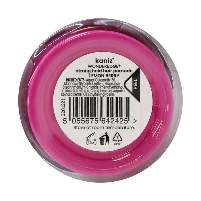 Kaniz Wonder Edge Water Based Pomade Lemon Berry 4 Oz