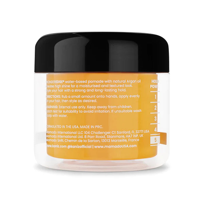 Kaniz Wonder Edge Water Based Pomade Mango Papaya 4 Oz