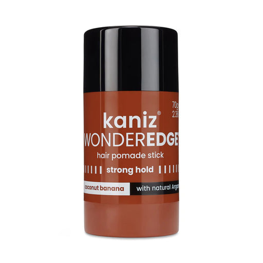 Kaniz Wonder Edge Hair Pomade Stick Coconut Banana 2.36 Oz