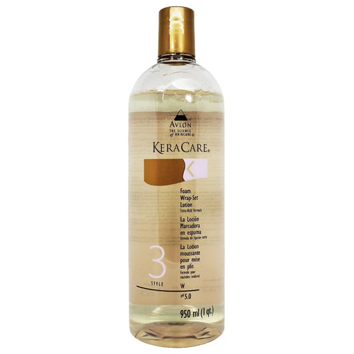 Keracare Foam Wrap-Set Lotion Extra 32 Oz.