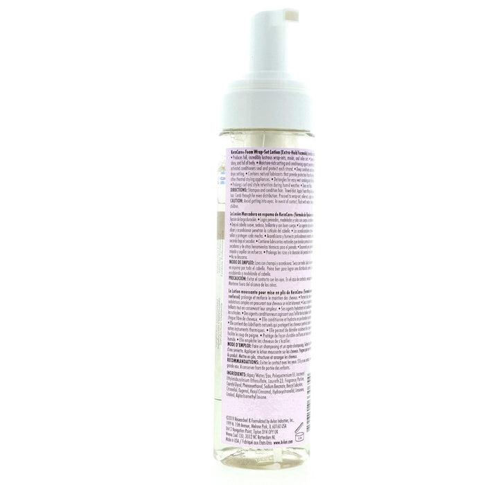 Keracare Foam Wrap-Set Lotion Extra 8 Oz.