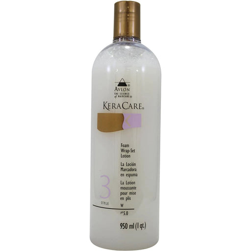 Keracare Foam Wrap-Set Lotion Reg 32 Oz.