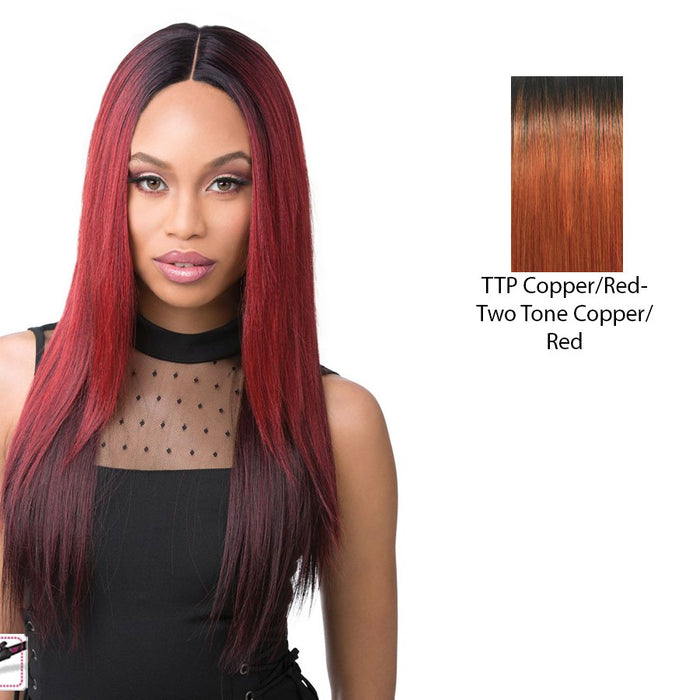Synthetic Iron Friendly Full Wig Kelis,TTP COPPERRED