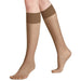 Knee Hi Stocking Pecan